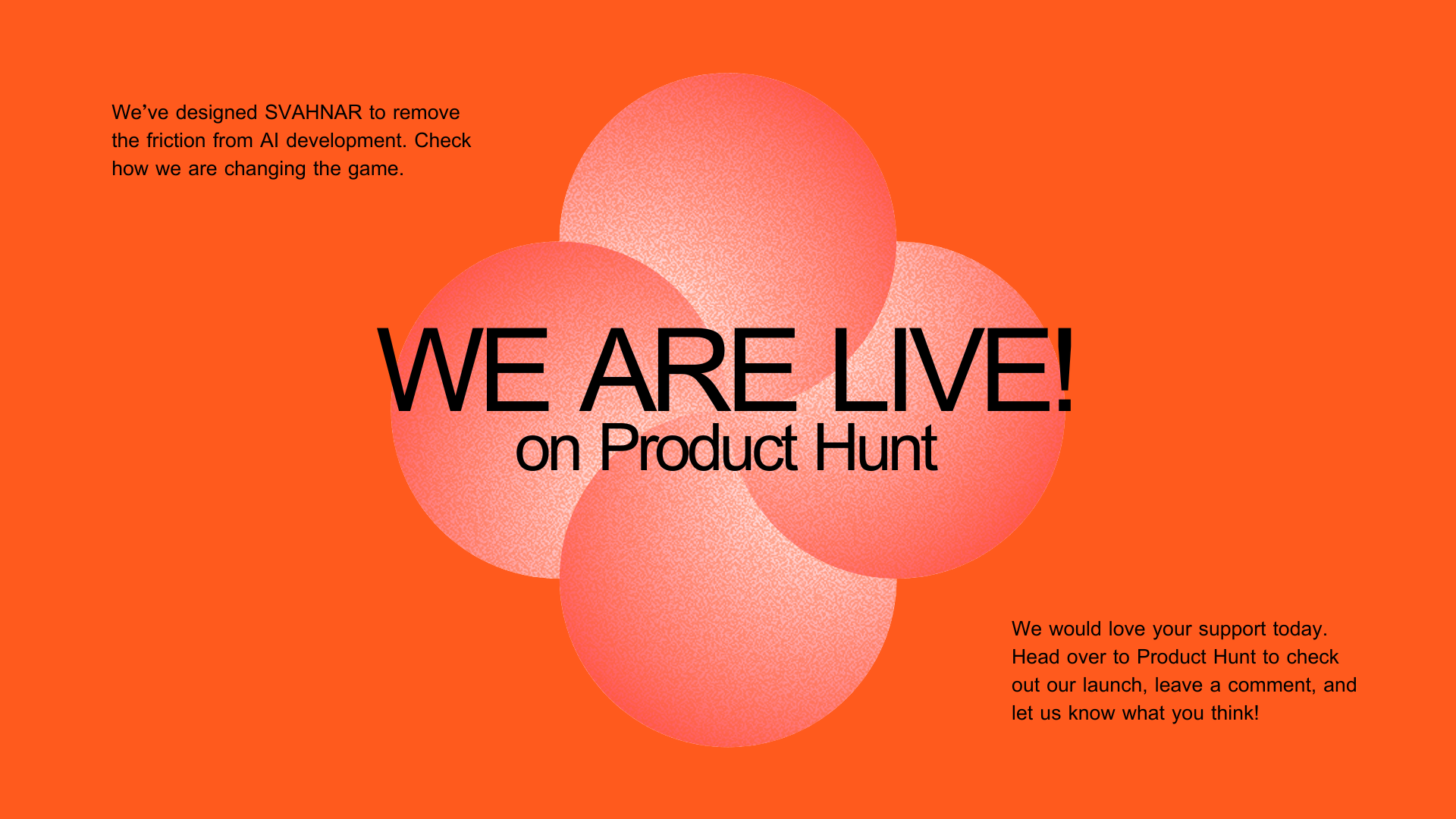 SVAHNAR is Live on Product Hunt! 🚀